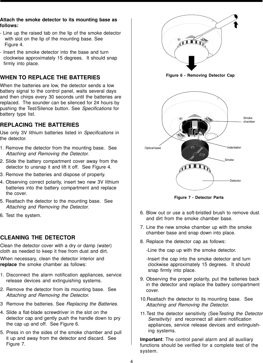 Page 4 of 8 - Sentrol 4300 Series Install Instructions 2000
