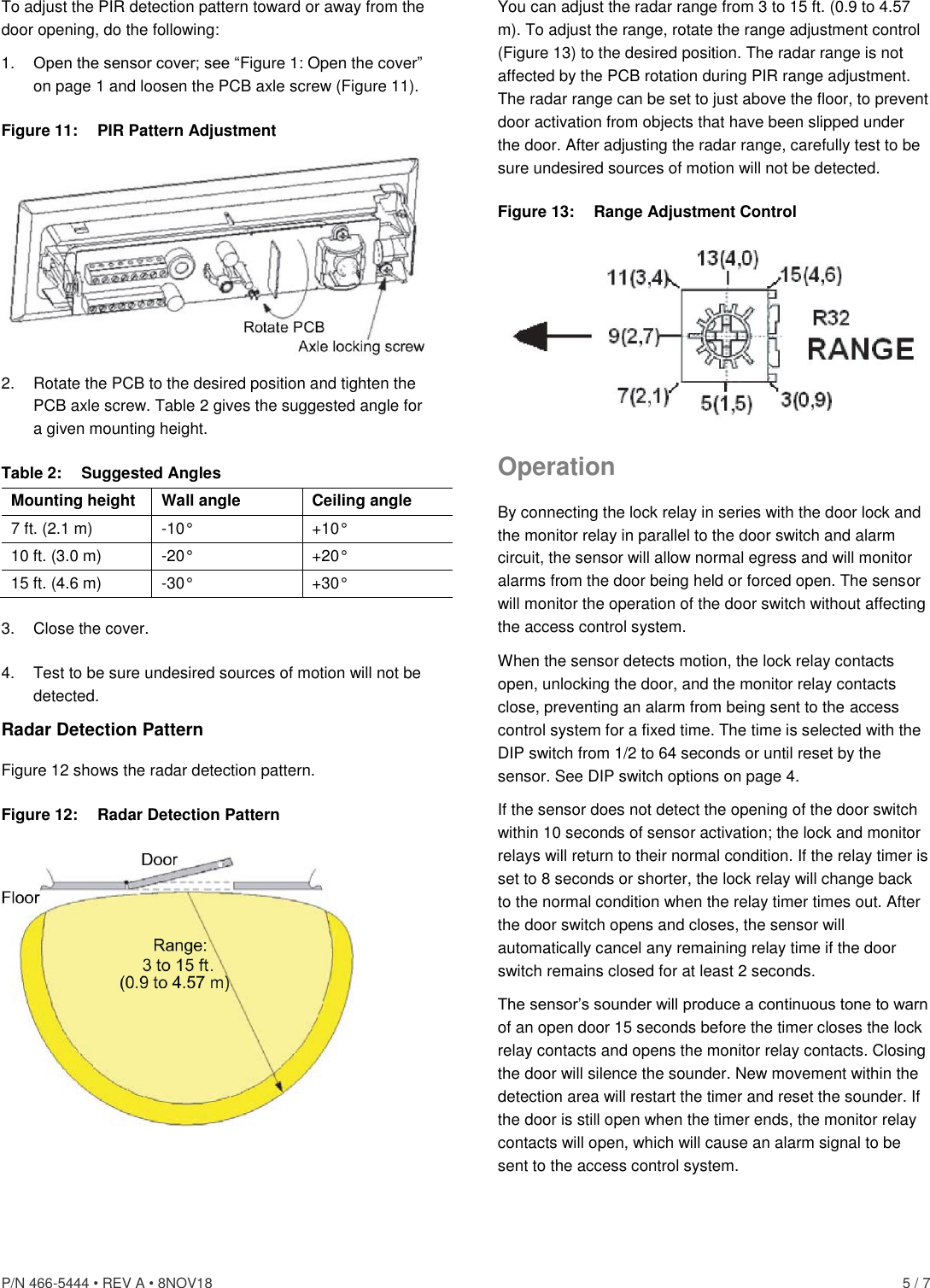 Page 5 of 7 - 9-XXX Name Installation Sheet 466-5444-a-interlogix Rcr Rex Install-guide