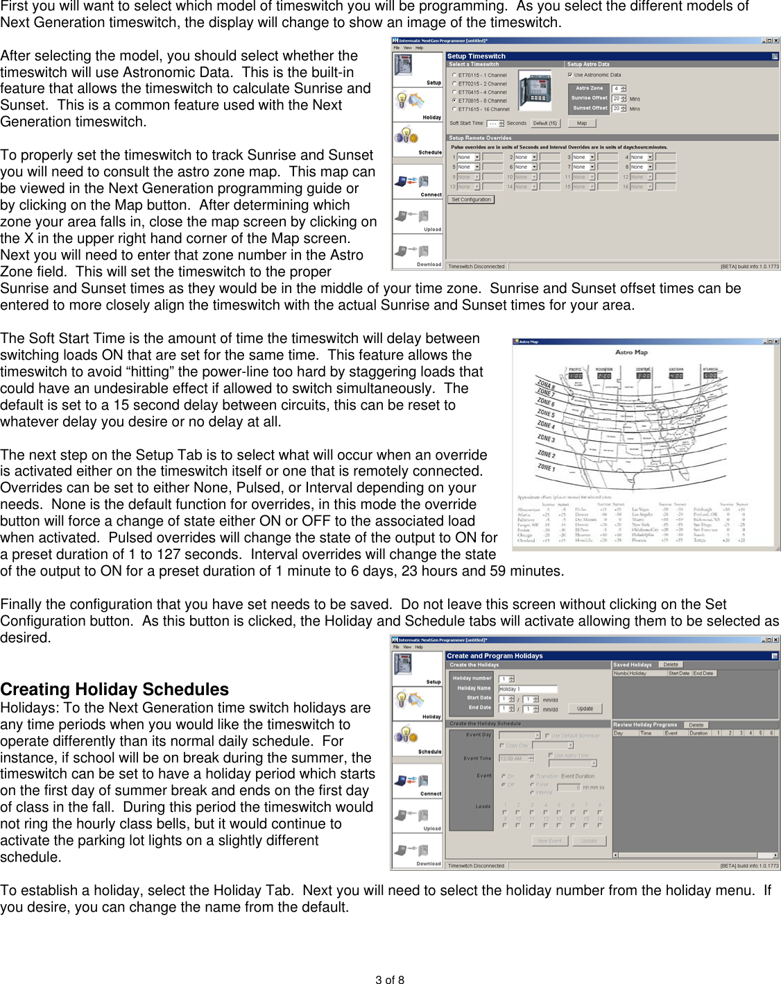 Page 3 of 8 - Intermatic Intermatic-Next-Generation-Software-User-Guide-Owner-S-Manual - NextGen Software Manual