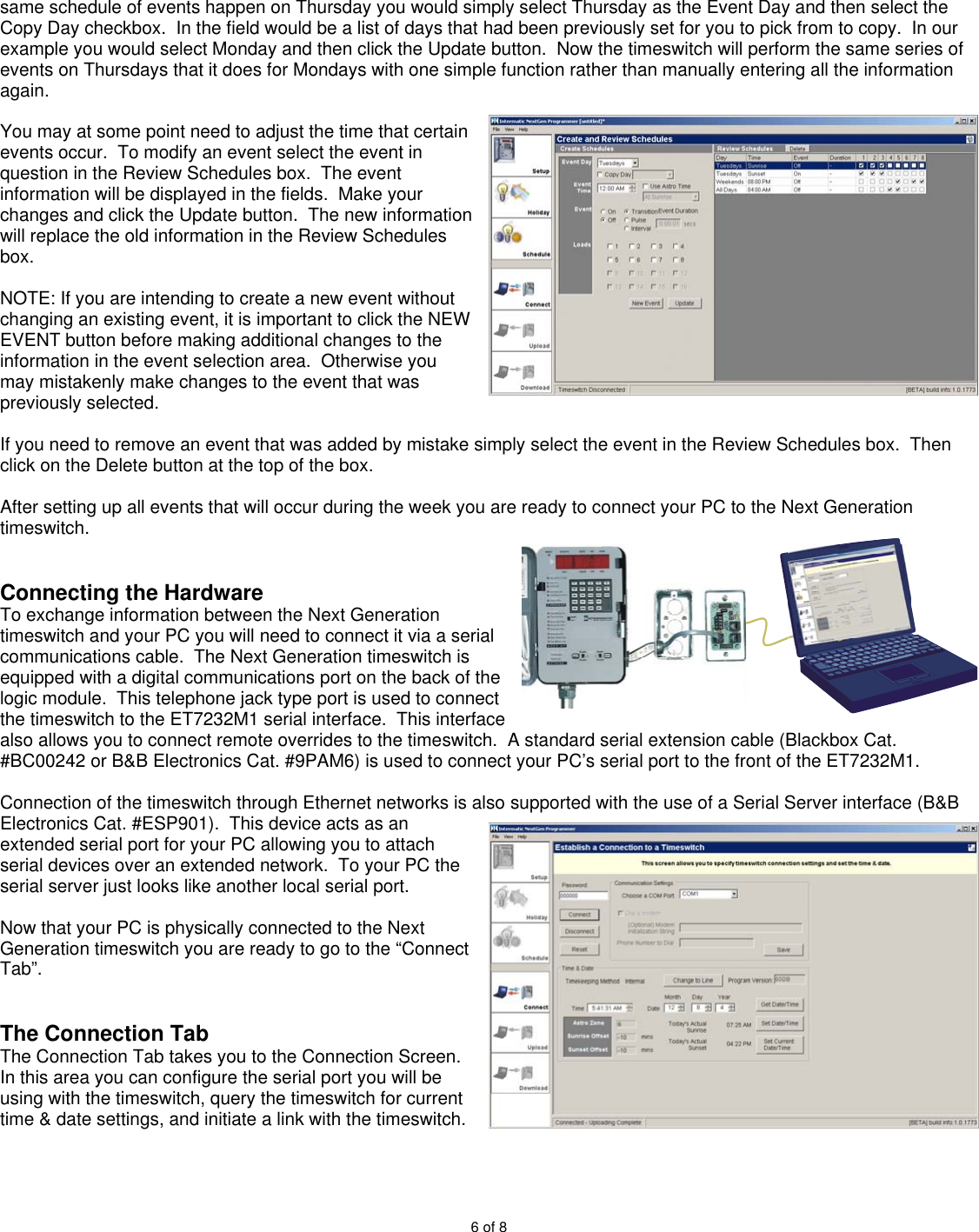 Page 6 of 8 - Intermatic Intermatic-Next-Generation-Software-User-Guide-Owner-S-Manual - NextGen Software Manual