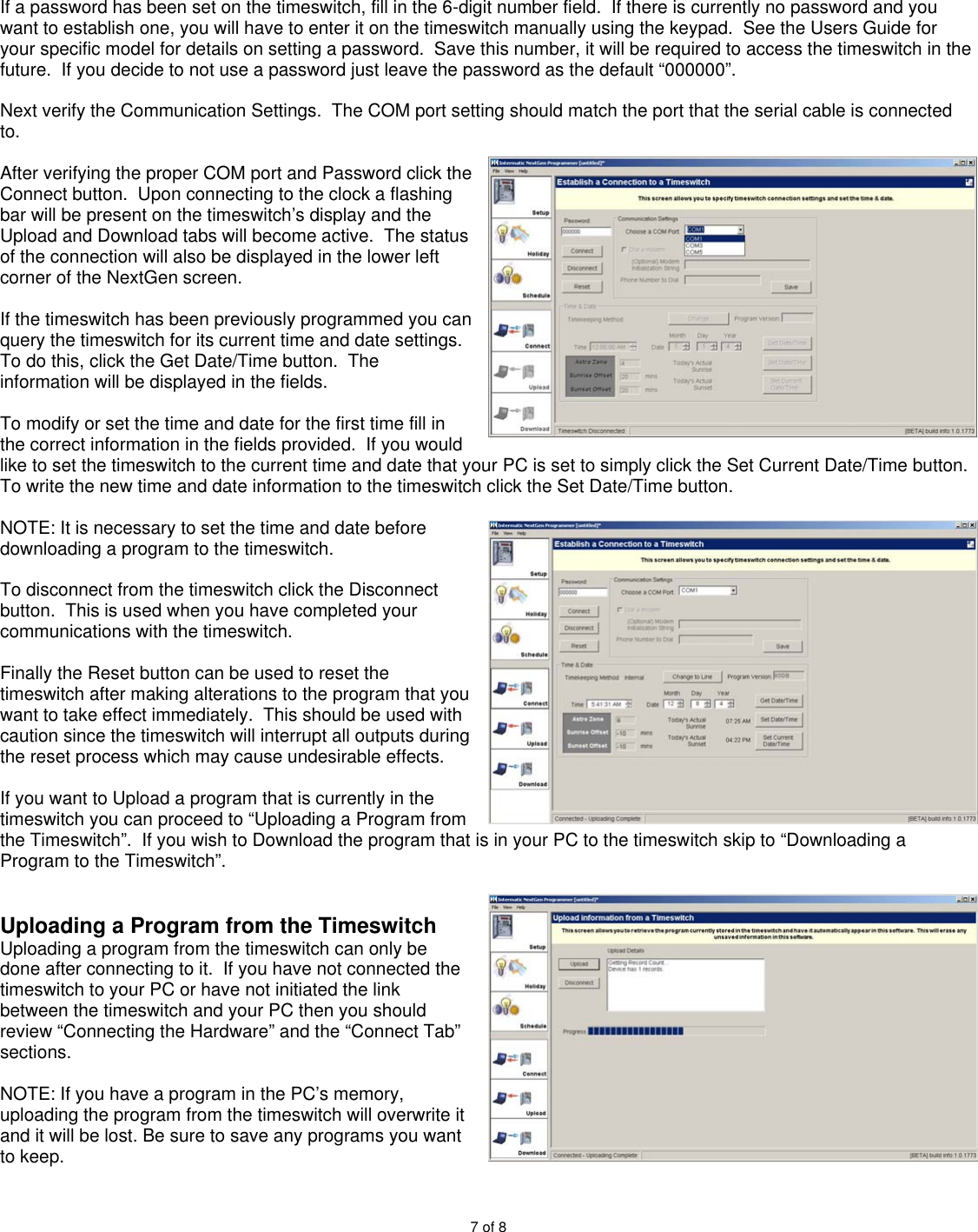 Page 7 of 8 - Intermatic Intermatic-Next-Generation-Software-User-Guide-Owner-S-Manual - NextGen Software Manual