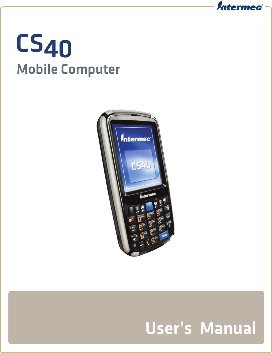 CS40Mobile ComputerUser’s  Manual