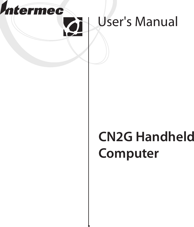 CN2G Handheld ComputerUser&apos;s Manual