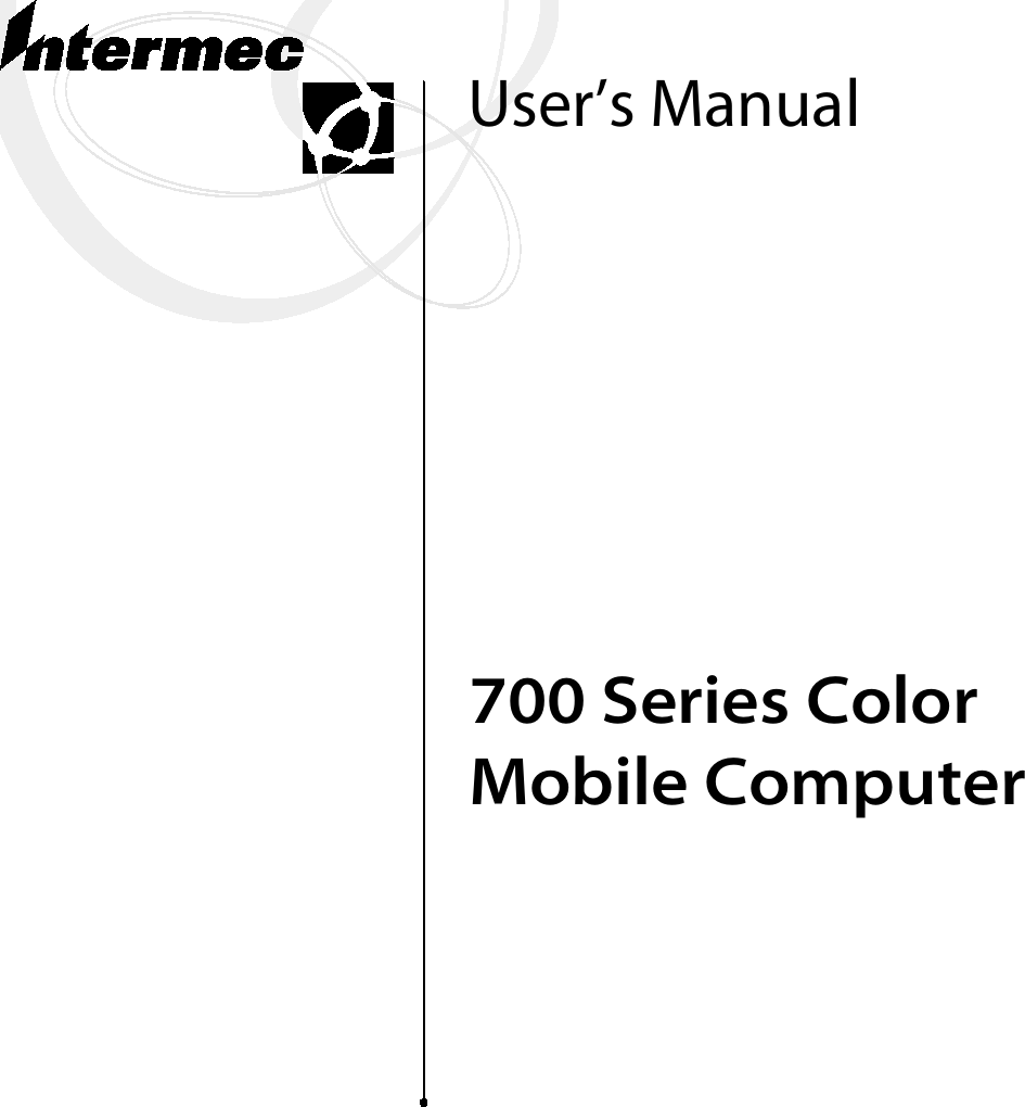 700 Series ColorMobile ComputerUser’s Manual