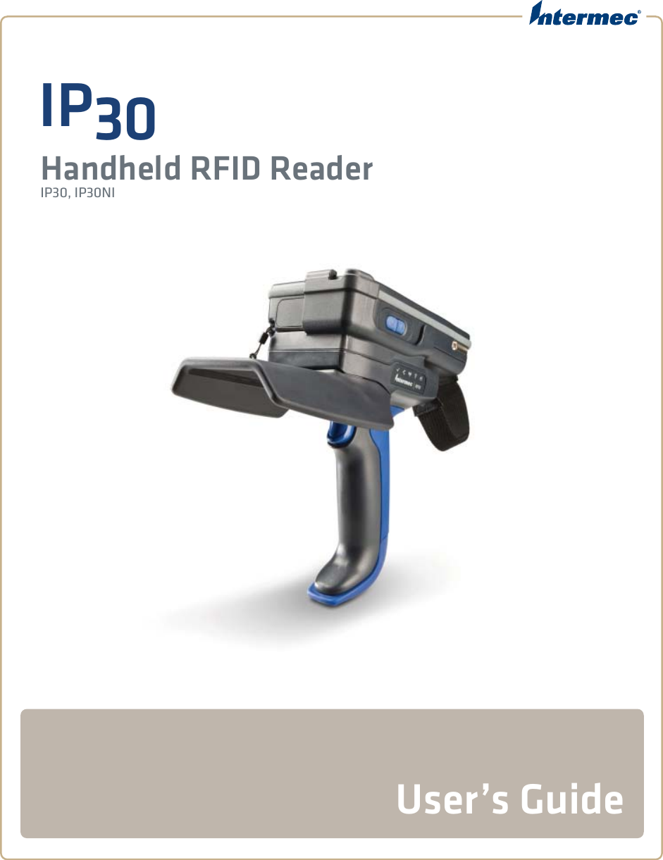 IP30Handheld RFID ReaderIP30, IP30NIUser’s Guide