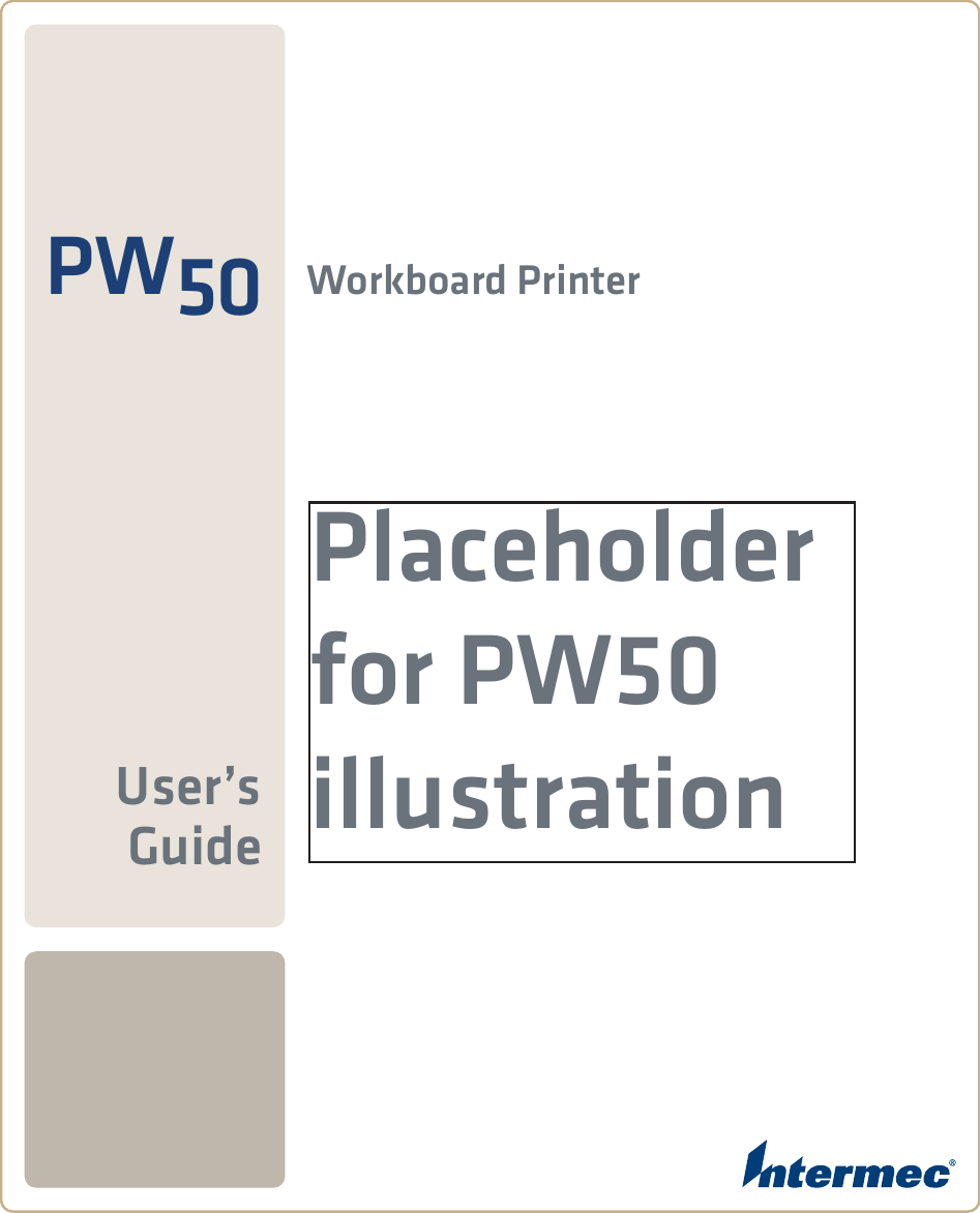 PW50 Workboard PrinterUser’s GuidePlaceholder for PW50 illustration