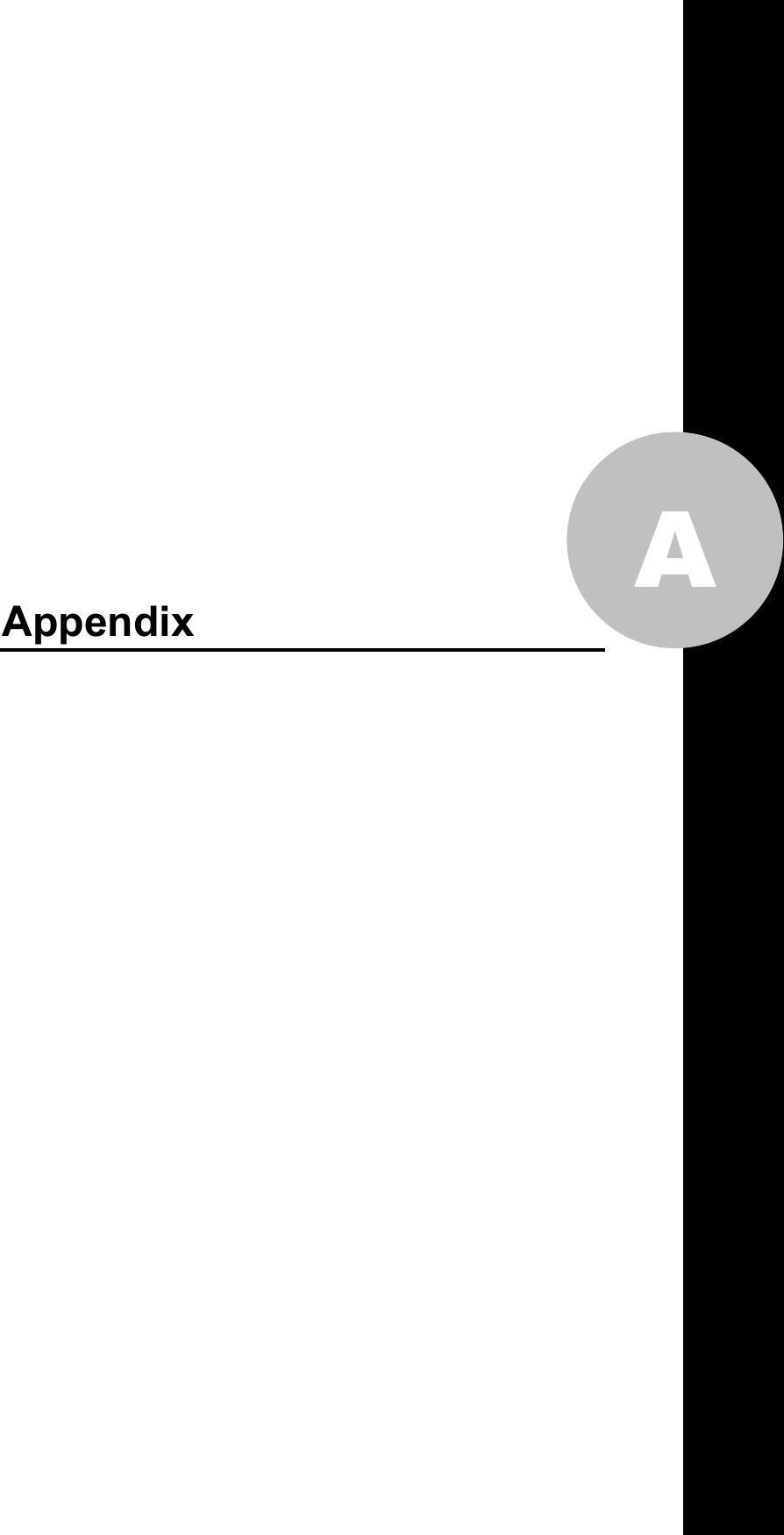   A                 Appendix         