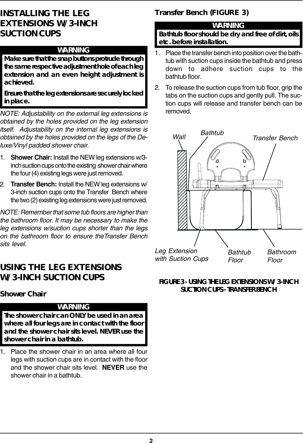Page 2 of 4 - Invacare Invacare-6312-Users-Manual- 1070889  Invacare-6312-users-manual