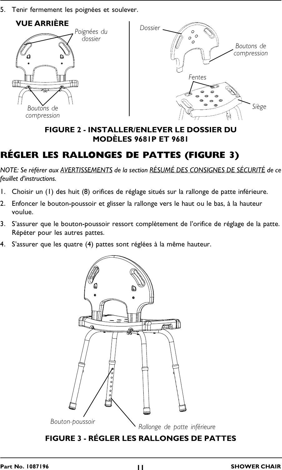 Page 11 of 12 - Invacare Invacare-9680-Users-Manual- 1087196F  Invacare-9680-users-manual