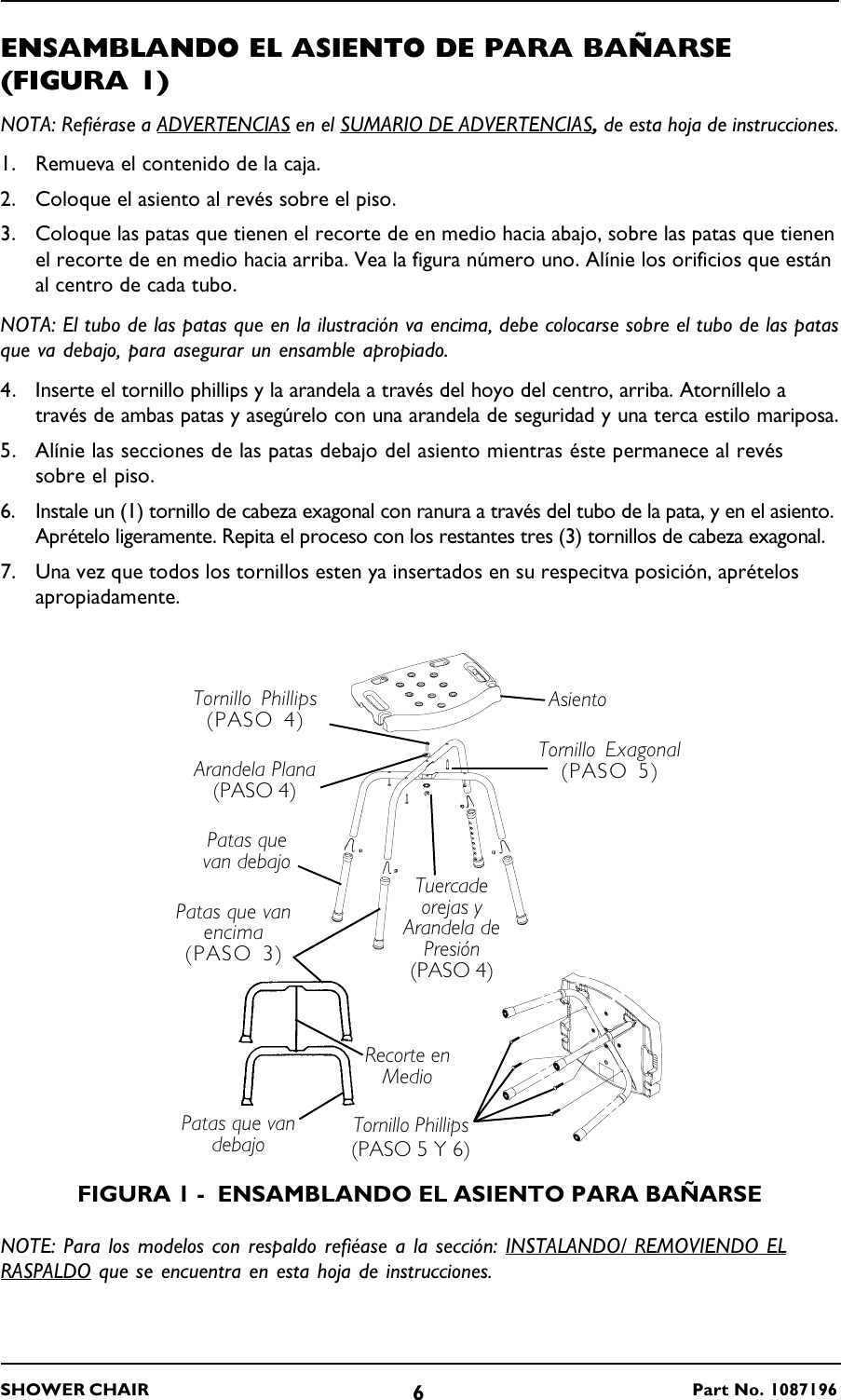 Page 6 of 12 - Invacare Invacare-9680-Users-Manual- 1087196F  Invacare-9680-users-manual