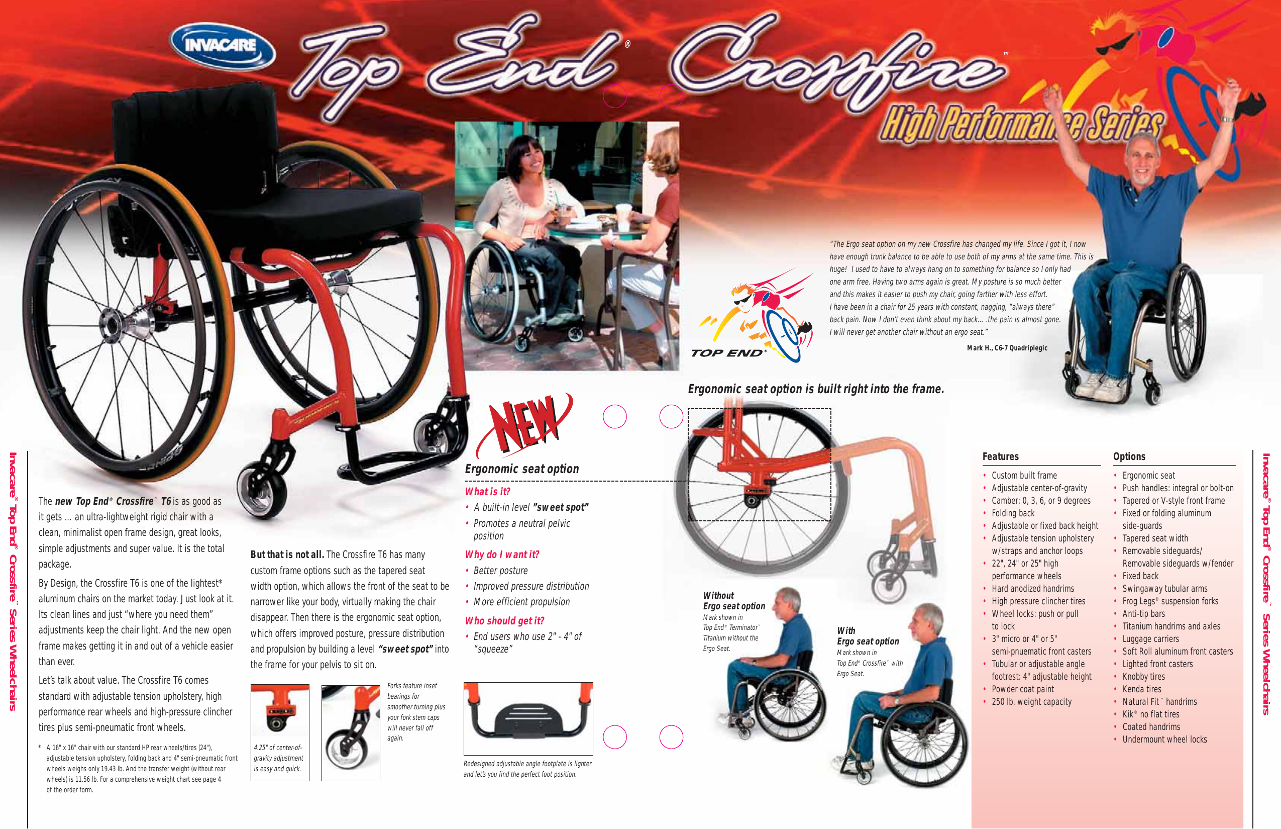 Page 2 of 2 - Invacare Invacare-Everyday-Hp-Crossfire-T6-Users-Manual-  Invacare-everyday-hp-crossfire-t6-users-manual