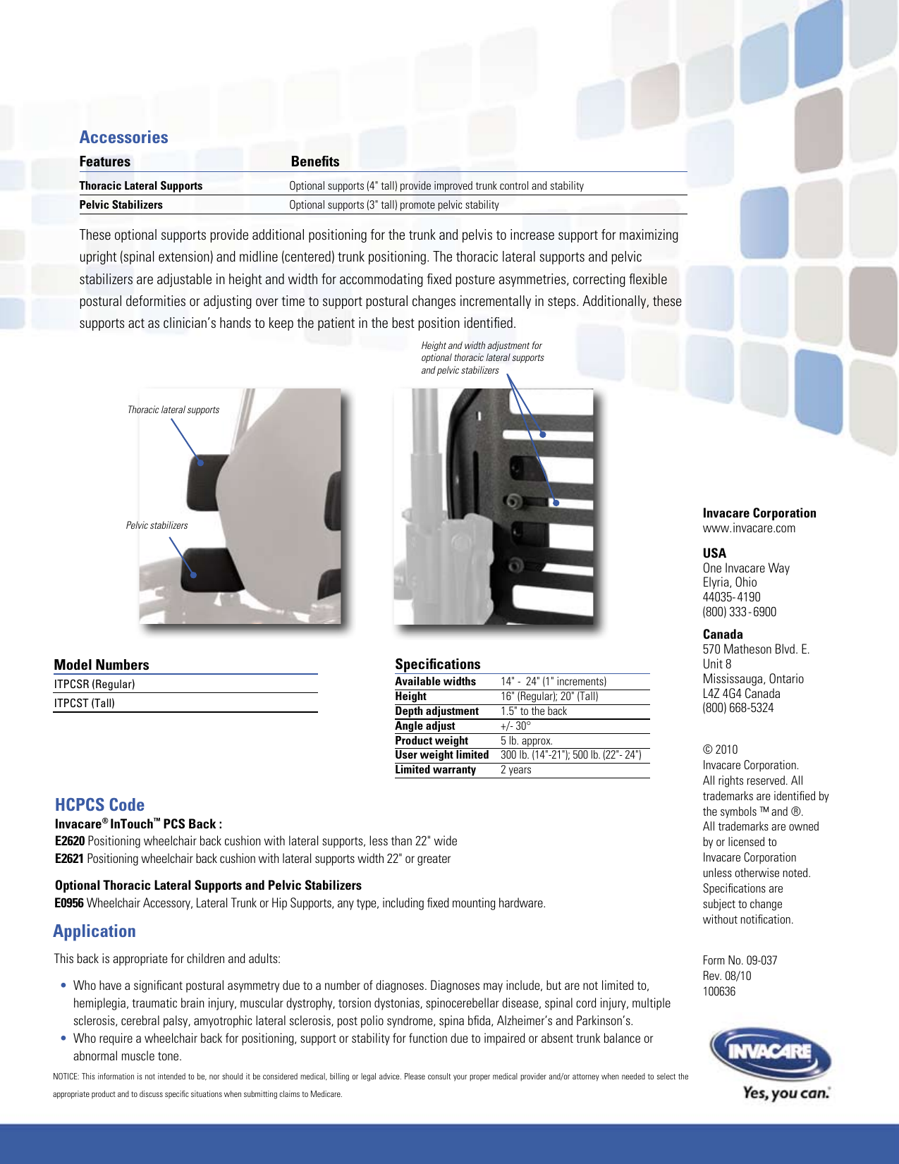 Page 4 of 4 - Invacare Invacare-Invacare-Wheelchair-E2621-Users-Manual-  Invacare-invacare-wheelchair-e2621-users-manual