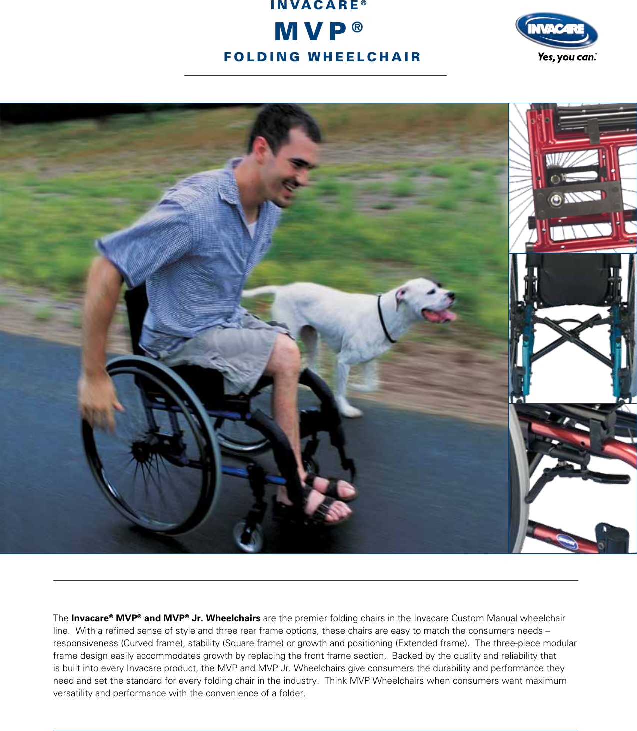 Page 1 of 2 - Invacare Invacare-Invacare-Wheelchair-Mvpf60-Users-Manual-  Invacare-invacare-wheelchair-mvpf60-users-manual