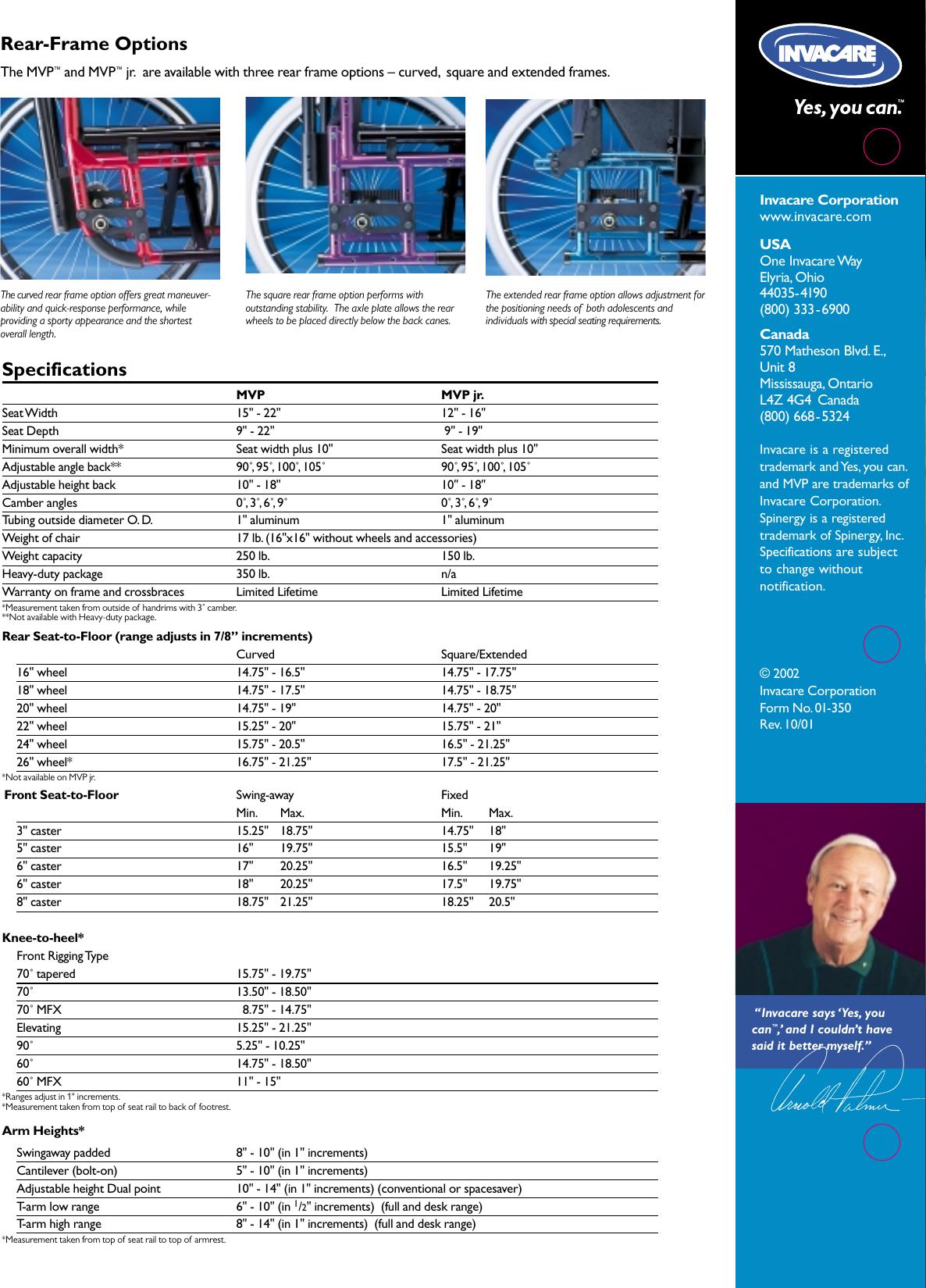 Page 4 of 4 - Invacare Invacare-Mvp-Users-Manual-  Invacare-mvp-users-manual