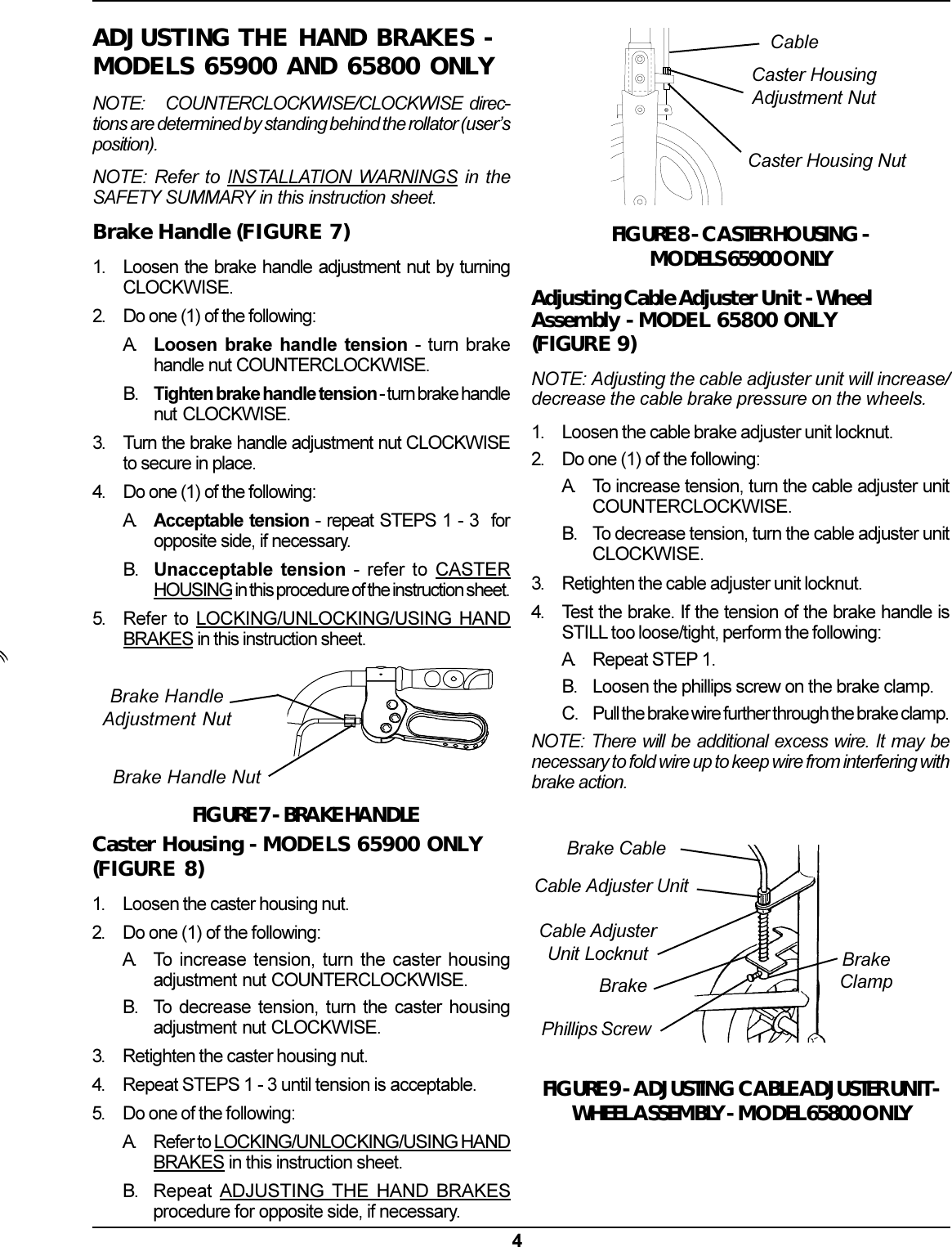 Page 4 of 8 - Invacare Invacare-Rollator-Users-Manual- 1100867B.p65  Invacare-rollator-users-manual