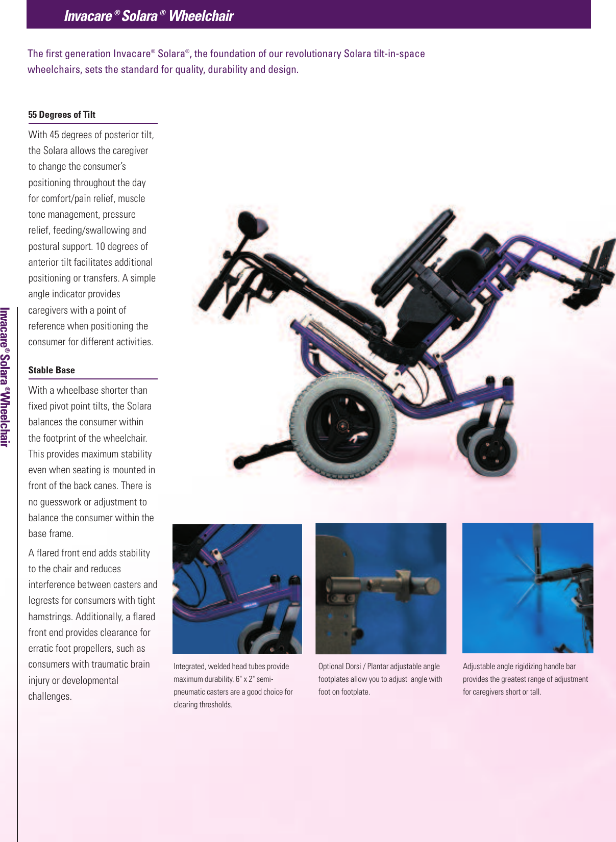 Page 2 of 4 - Invacare Invacare-Wheelchair-Solara-Users-Manual- INV 745 ï 1010_terminator  Invacare-wheelchair-solara-users-manual