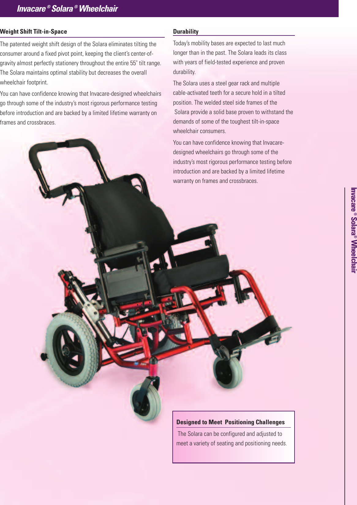 Page 3 of 4 - Invacare Invacare-Wheelchair-Solara-Users-Manual- INV 745 ï 1010_terminator  Invacare-wheelchair-solara-users-manual