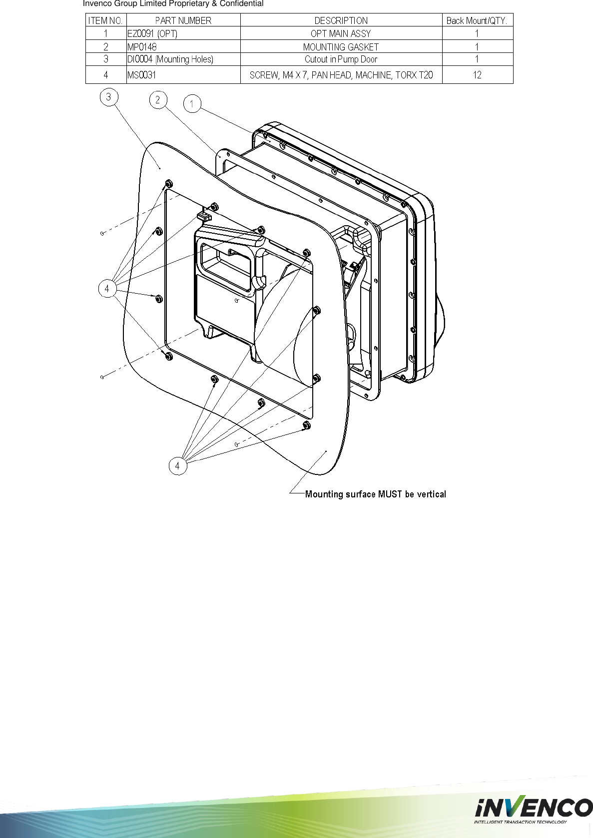 Invenco Group Limited Proprietary &amp; Confidential     