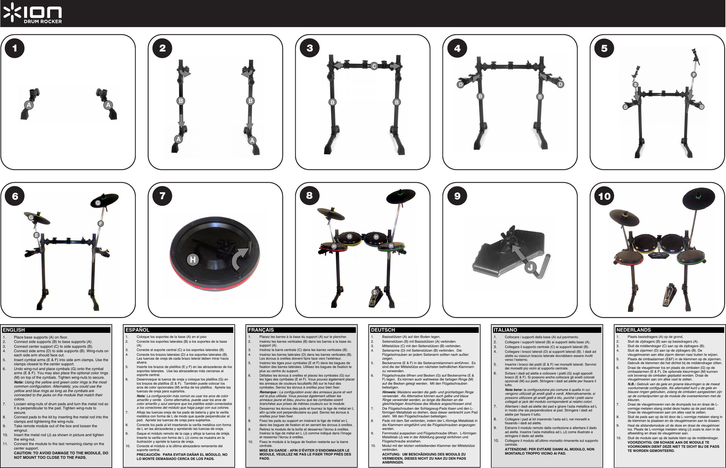 Page 1 of 2 - Ion Ion-Drum-Rocker-Users-Manual- Drum Rocker Reviewer's Guide  Ion-drum-rocker-users-manual