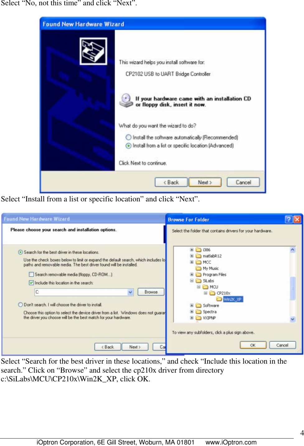 Page 5 of 11 - Ioptron Ioptron-Gotonova-8402A-Users-Manual Flash Upgrade For 8401 And 8402A