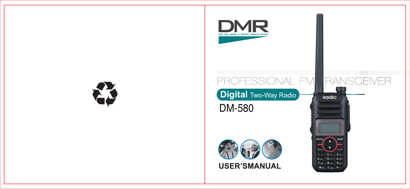 DMRDigital Two-Way RadioDM-580