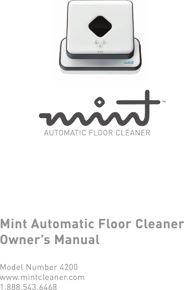 Irobot Mint Automatic Floor Cleaner 4200 Users Manual