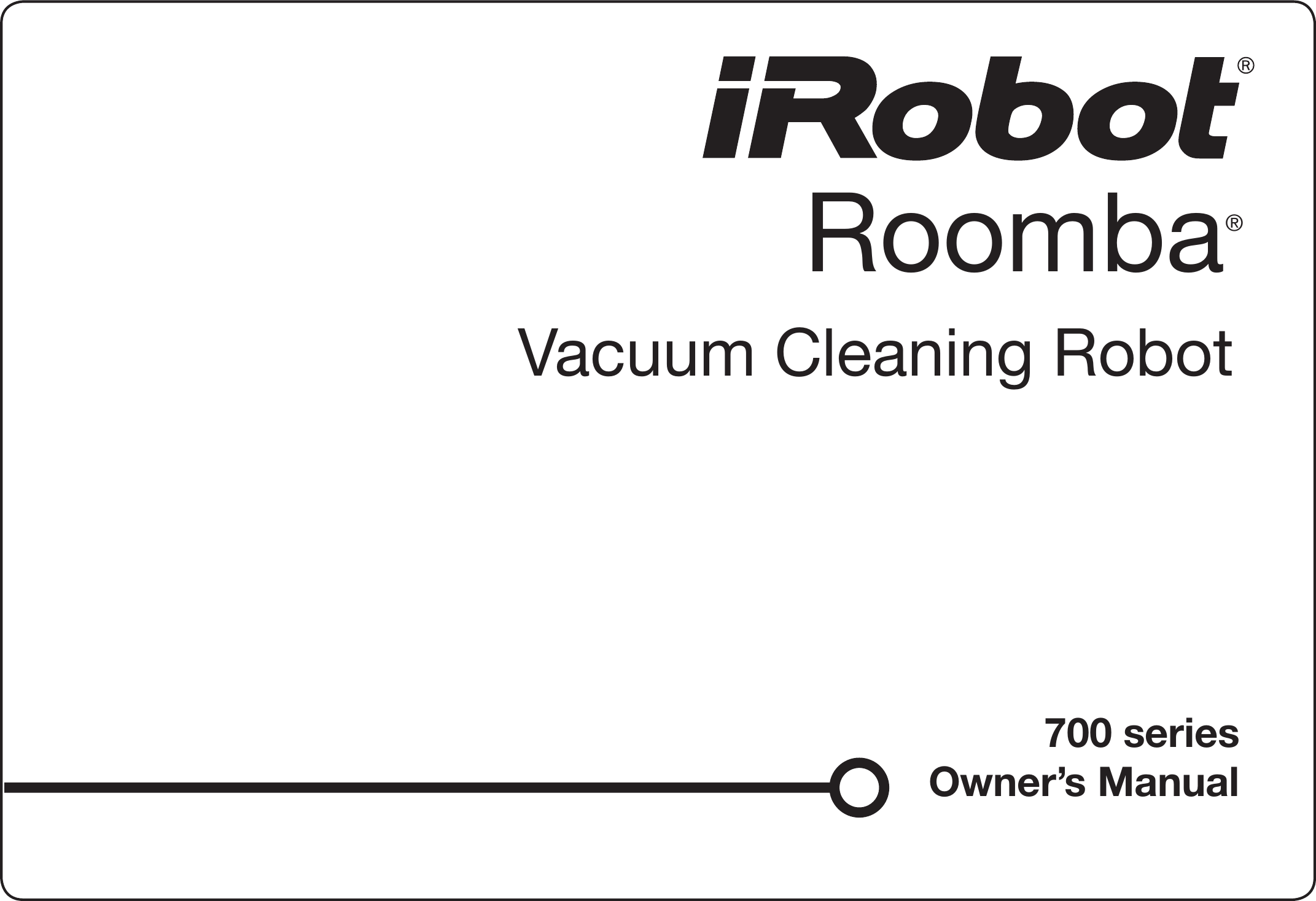 Page 1 of 9 - Irobot Irobot-Roomba-770-Users-Manual-  Irobot-roomba-770-users-manual