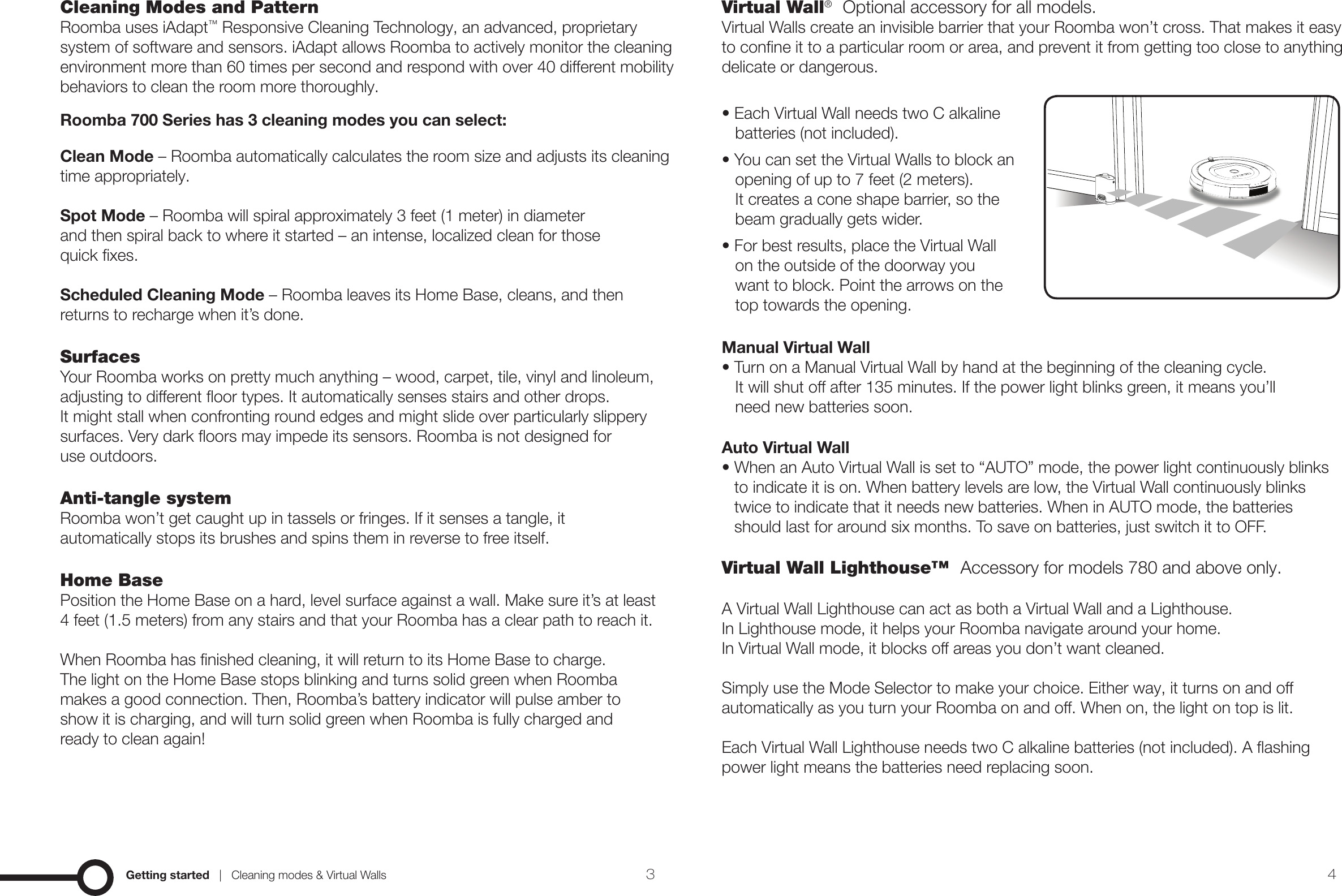Page 3 of 9 - Irobot Irobot-Roomba-770-Users-Manual-  Irobot-roomba-770-users-manual