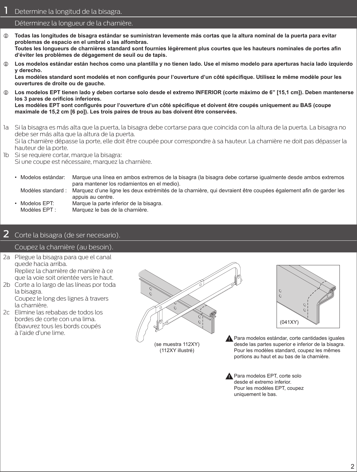 Page 6 of 9 - Ives  026XY/027XY/040XY/041XY/112XY/114XY/224XY 111182