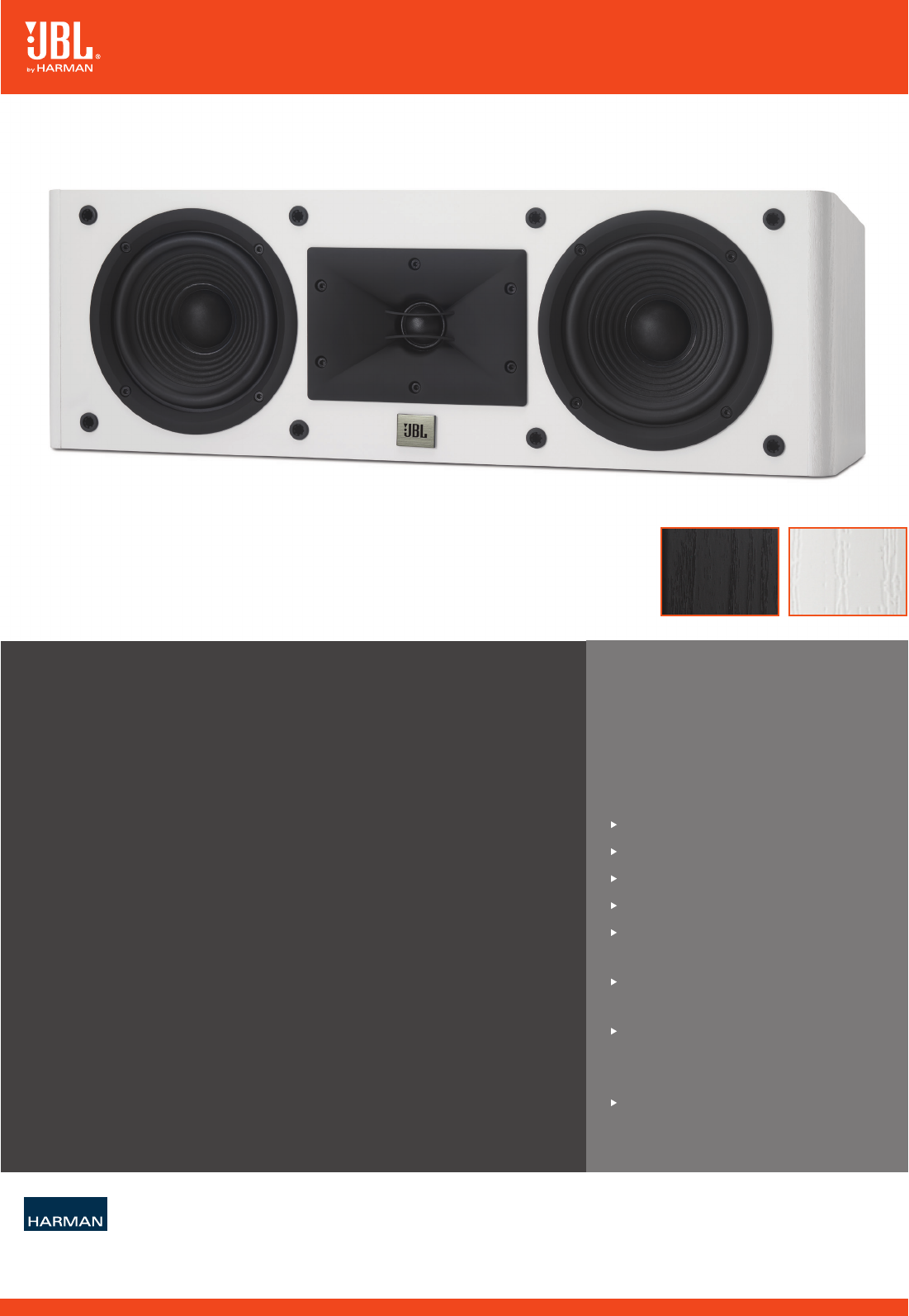 jbl arena 125c specs