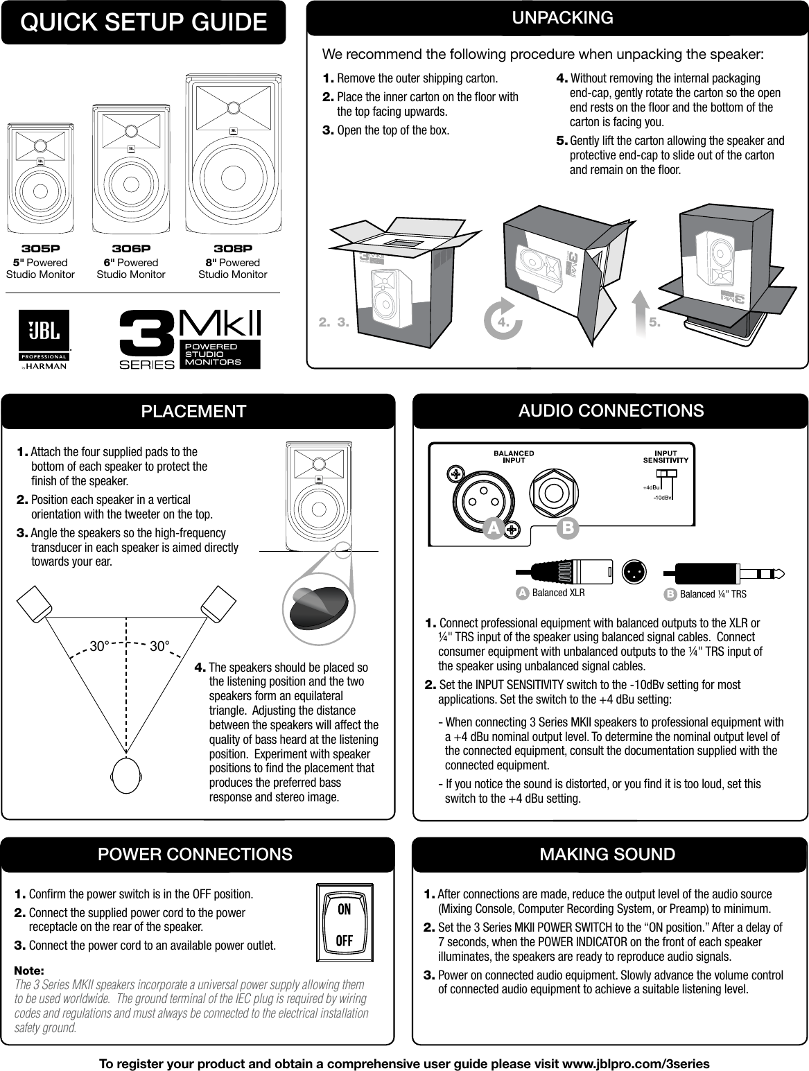 jbl 306p mkii manual