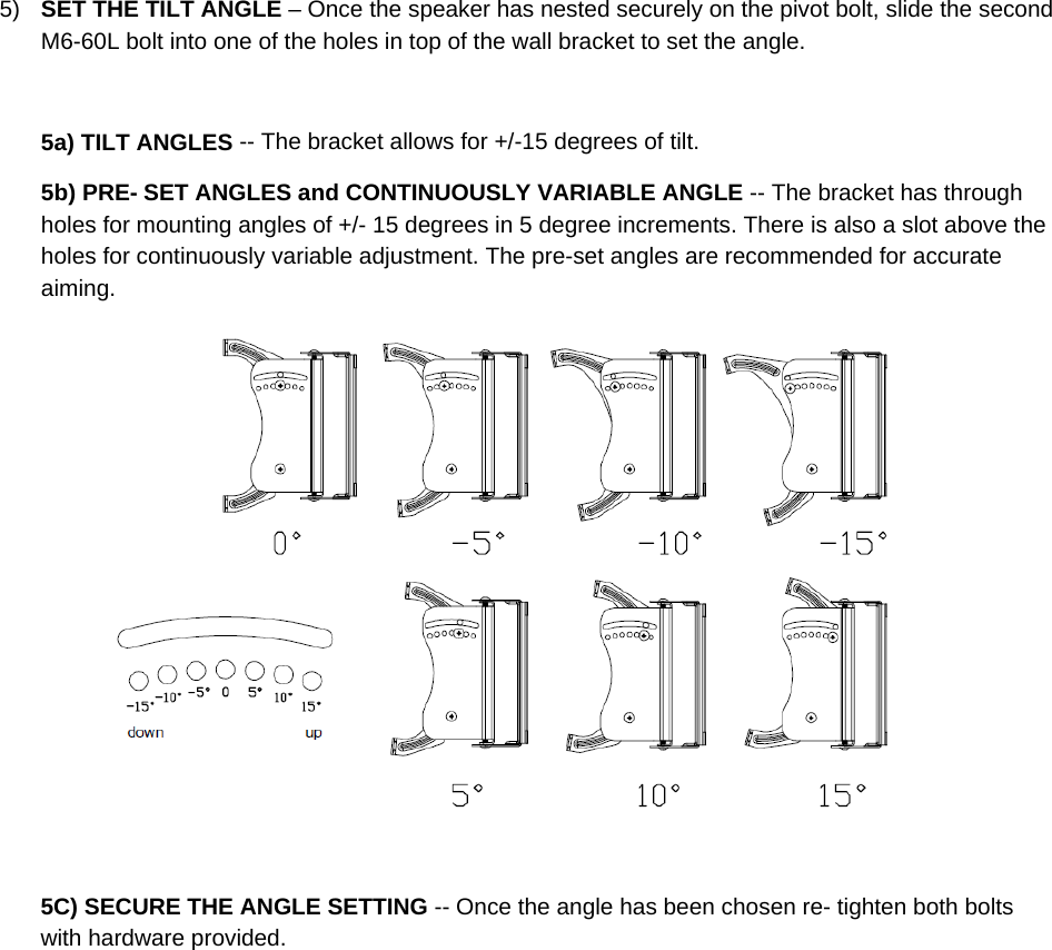 Page 6 of 8 - JBL - CBT_70J And 70JE New Installation Guide Swivel CBT 70J Install