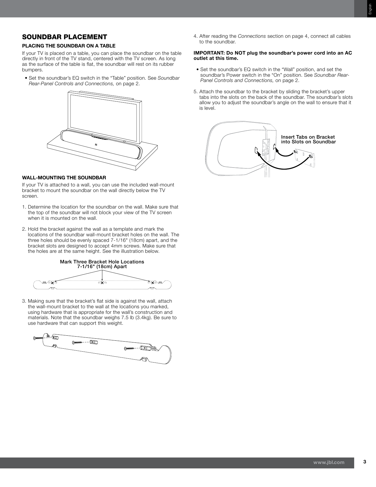 Page 3 of 8 - JBL  Cinema SB200 OM