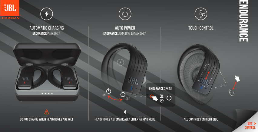 Jbl endurance discount jump user manual