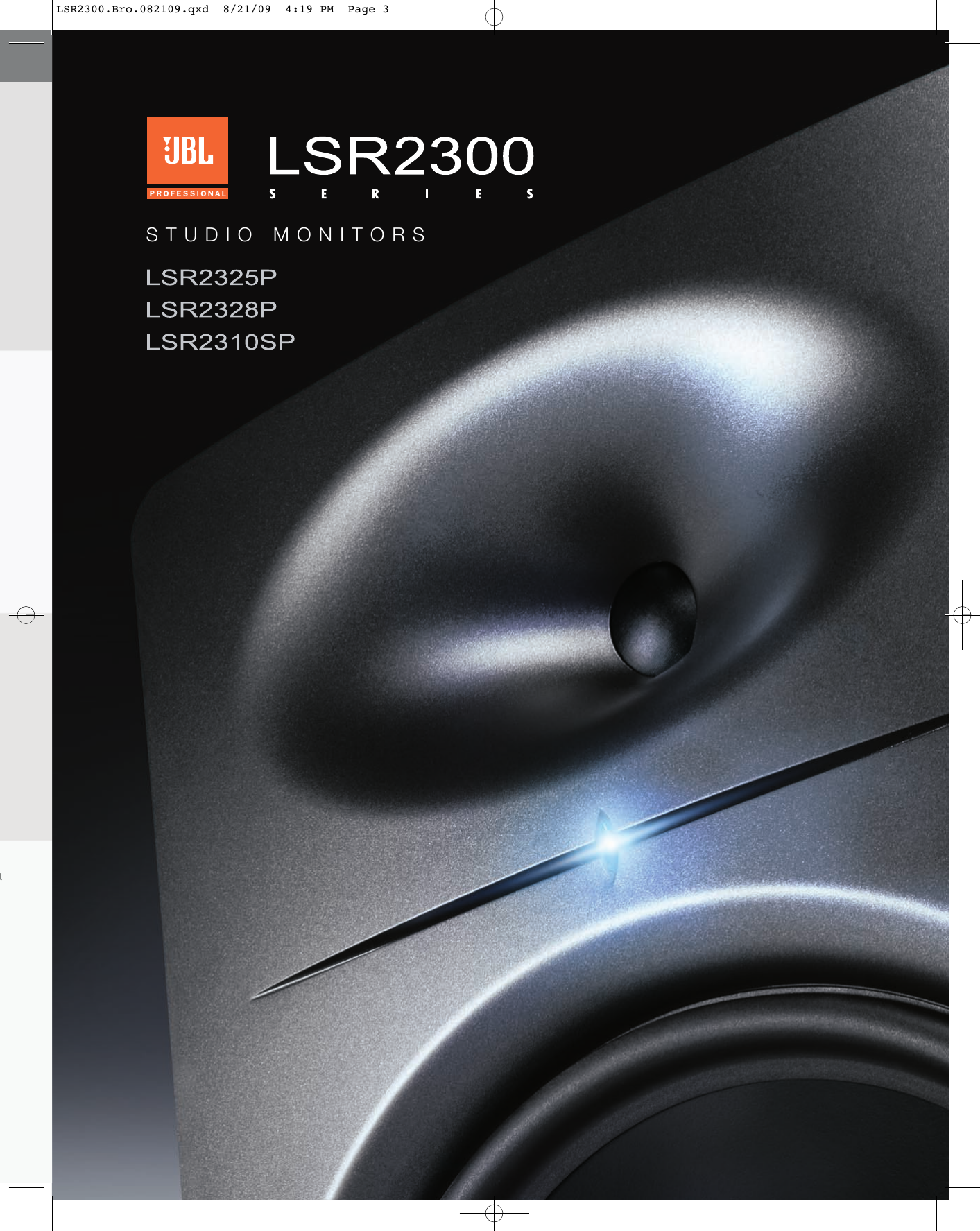 Page 1 of 6 - JBL  LSR2300 Bro 082109 Web