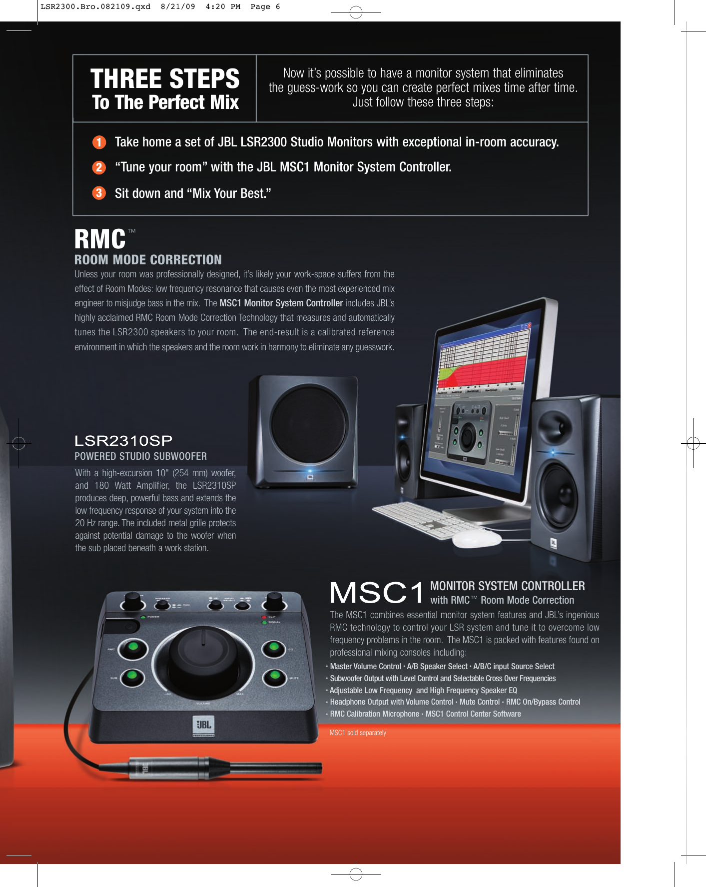 Page 5 of 6 - JBL  LSR2300 Bro 082109 Web