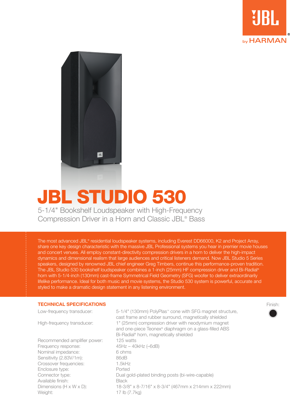 JBL STUDIO530 SS EN