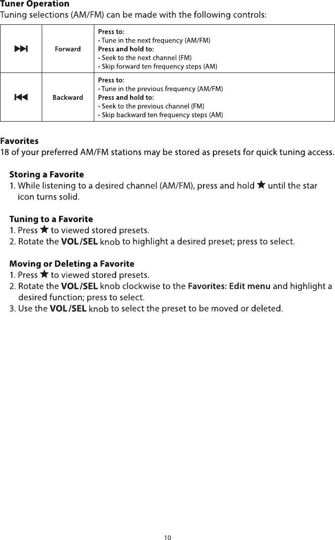 Page 10 of JL Audio MM50 Marine Audio Controller User Manual                    LP0102001181 A1