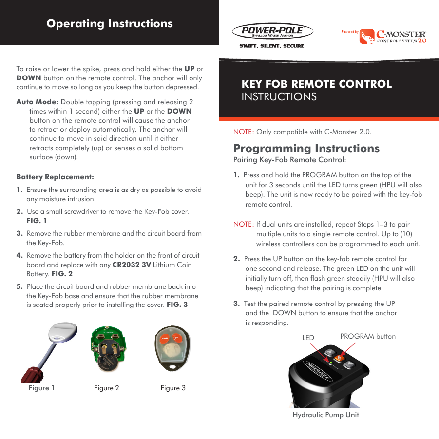 Page 1 of JL MARINE SYSTEMS EA070 Hand held remote control User Manual Manual