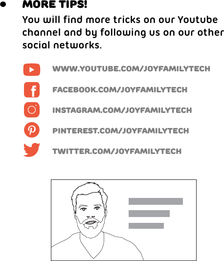 You will find more tricks on our Youtubechannel and by following us on our othersocial networks.More tips!www.youtube.com/JOYfamilytechfacebook.com/joyfamilytechinstagram.com/joyfamilytechpinterest.com/joyfamilytechtwitter.com/joyfamilytech•