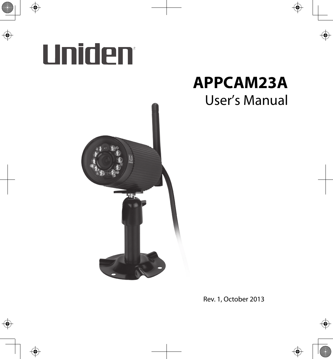 APPCAM23A User’s ManualRev. 1, October 2013