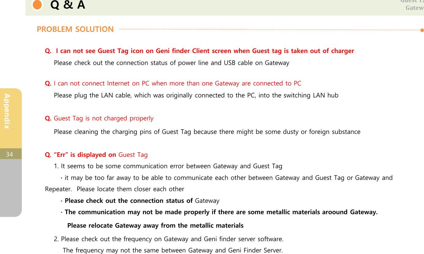 Page 40 of JTECH an HME J1801 EV Guest Tag User Manual  J1801 rev 1