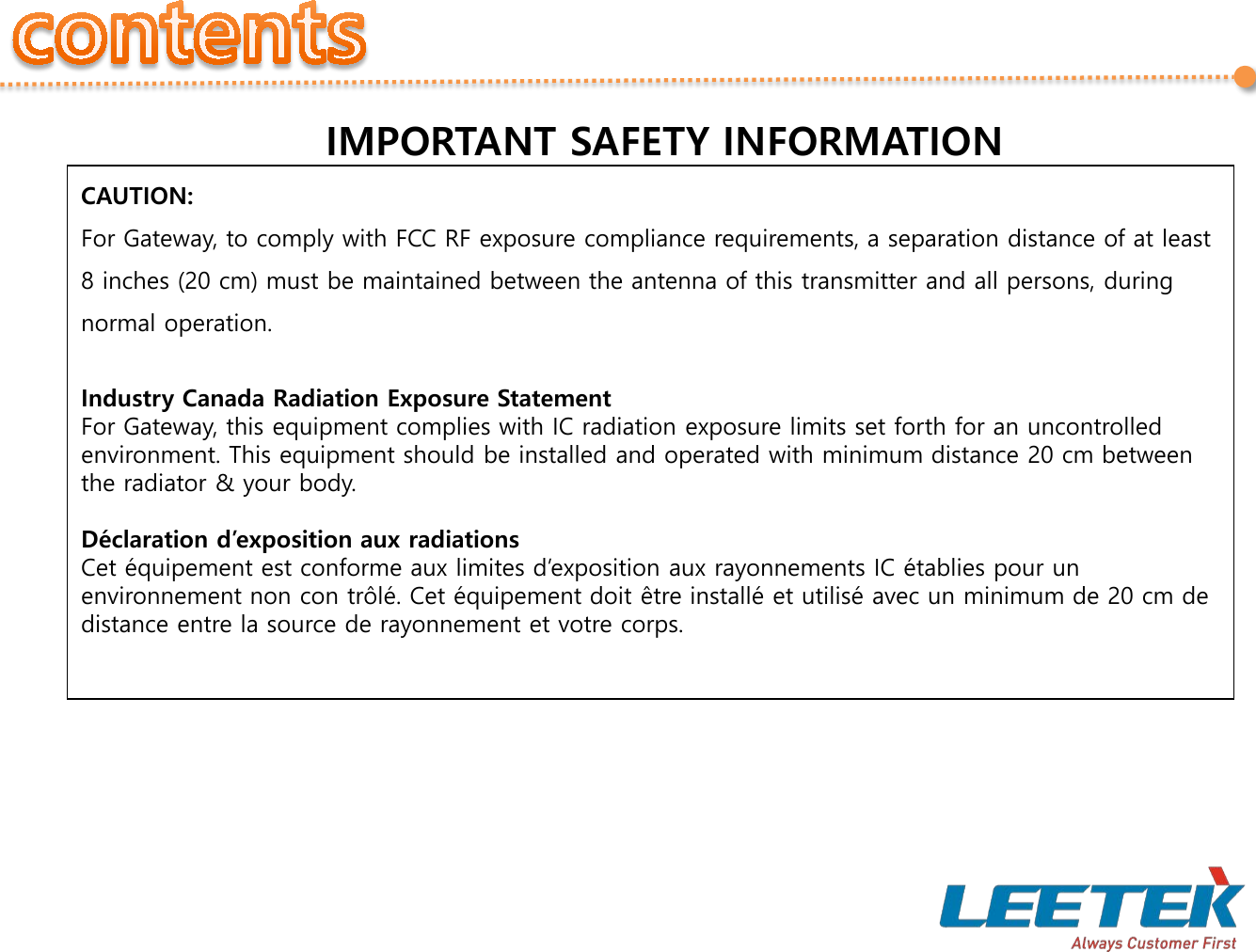 Page 5 of JTECH an HME J1801 EV Guest Tag User Manual  J1801 rev 1