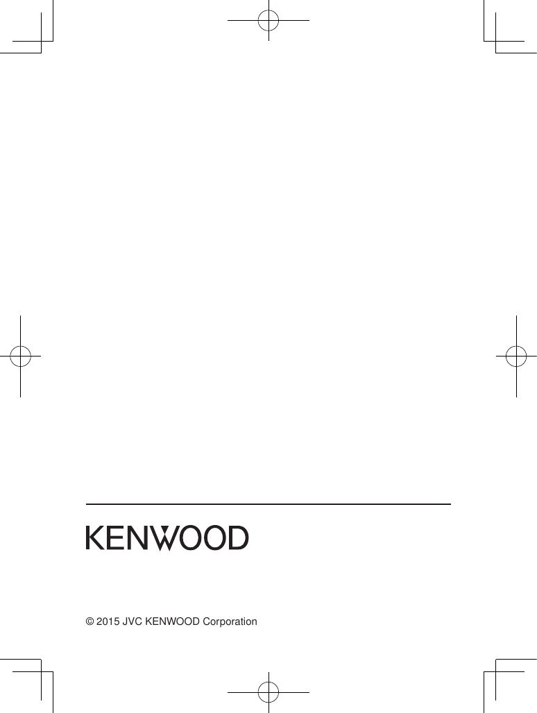 © 2015 JVC KENWOOD Corporation