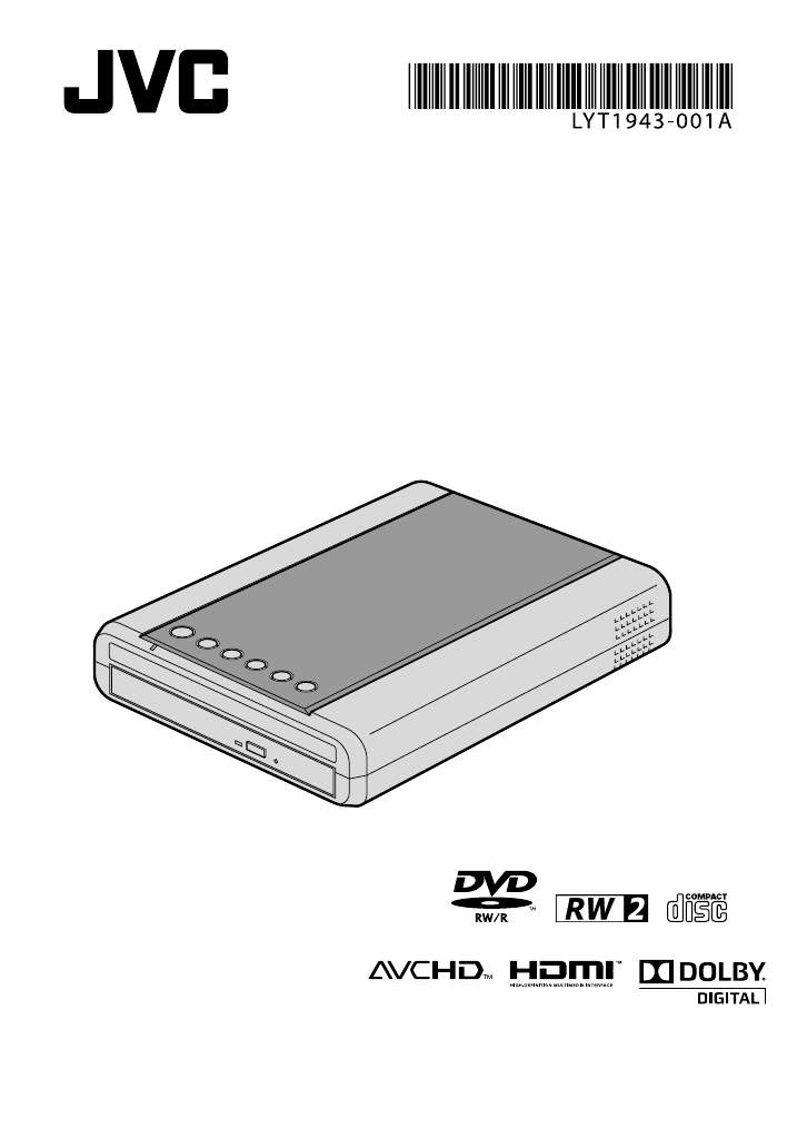 Jvc Cu Vd50ek User Manual Lyt1943 001a