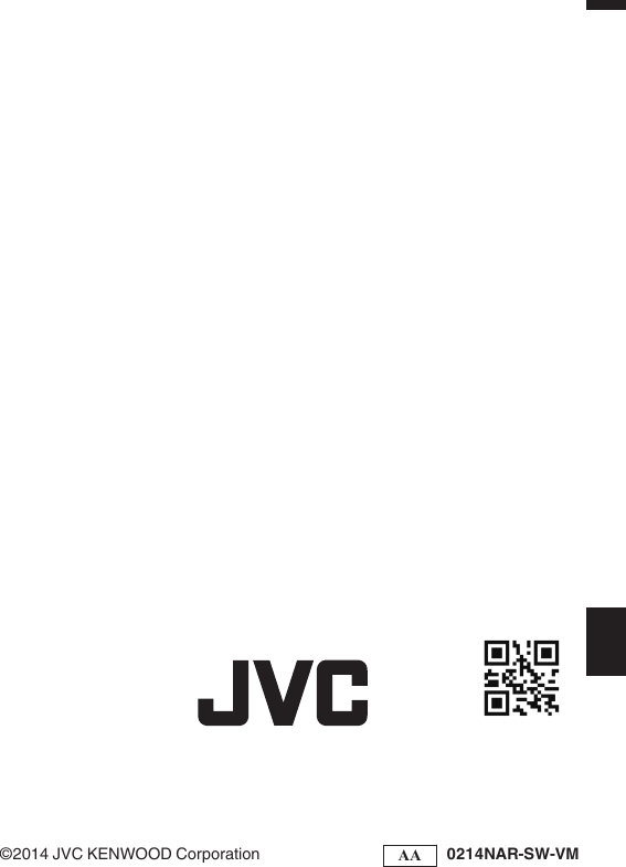 Page 8 of 8 - JVC GZ-R10BAA GZ-R10 [AA] User Manual GZ-R10BAA, GZ-R10RAA LYT2693-001A-M
