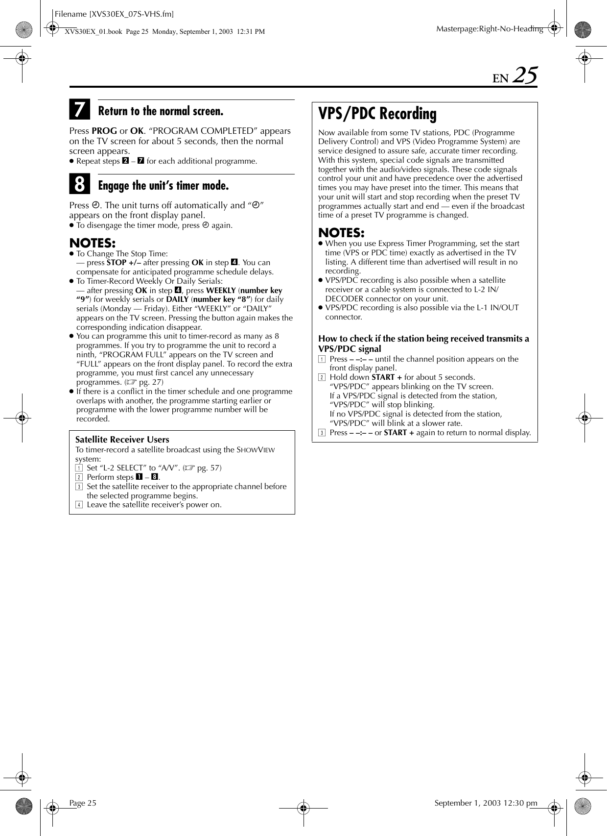 JVC HR XVS30E User Manual LPT0860 001A