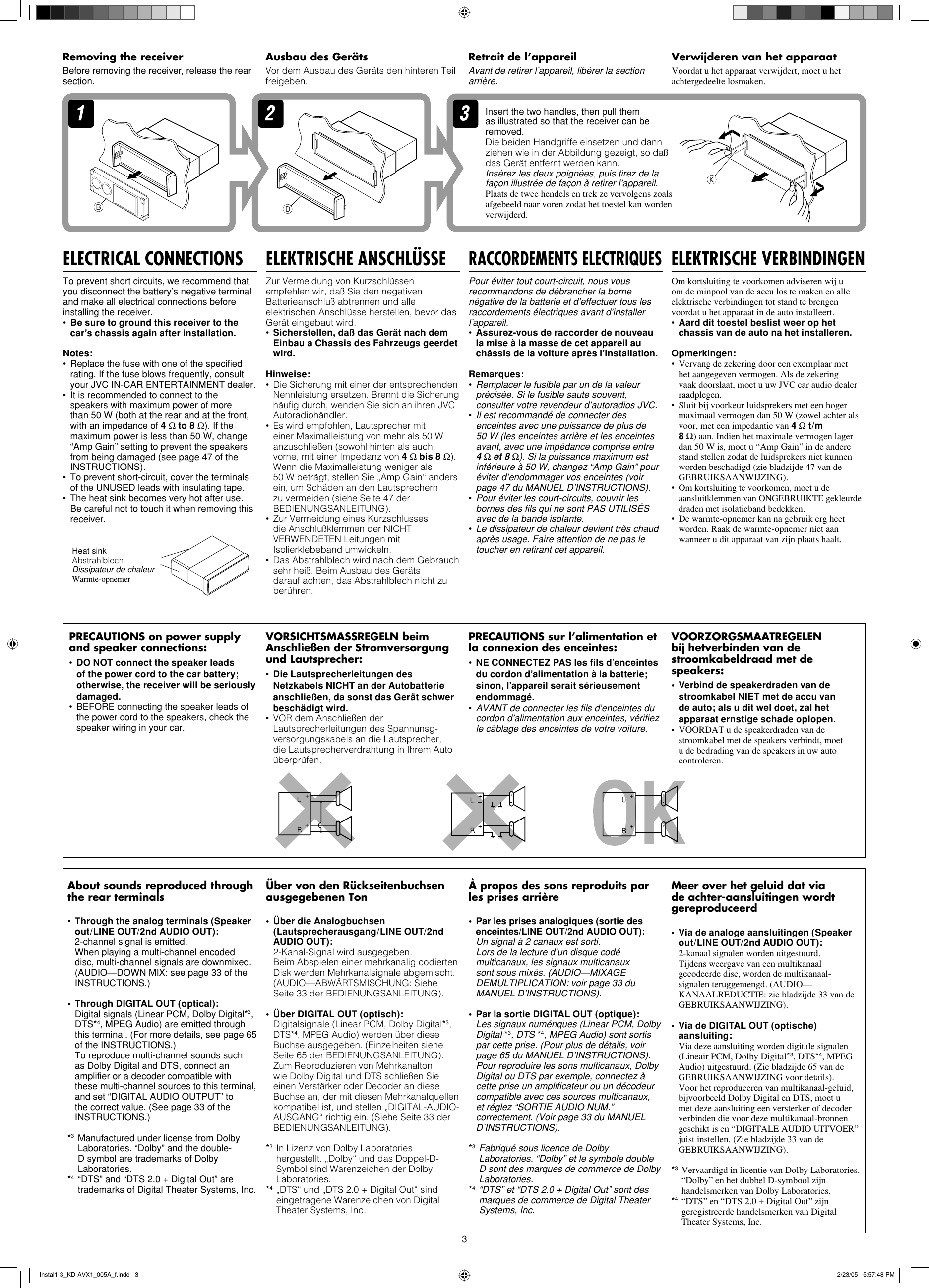 Page 3 of 6 - JVC KD-AVX1E Instal1-3_KD-AVX1_005A_f User Manual LVT1323-005A