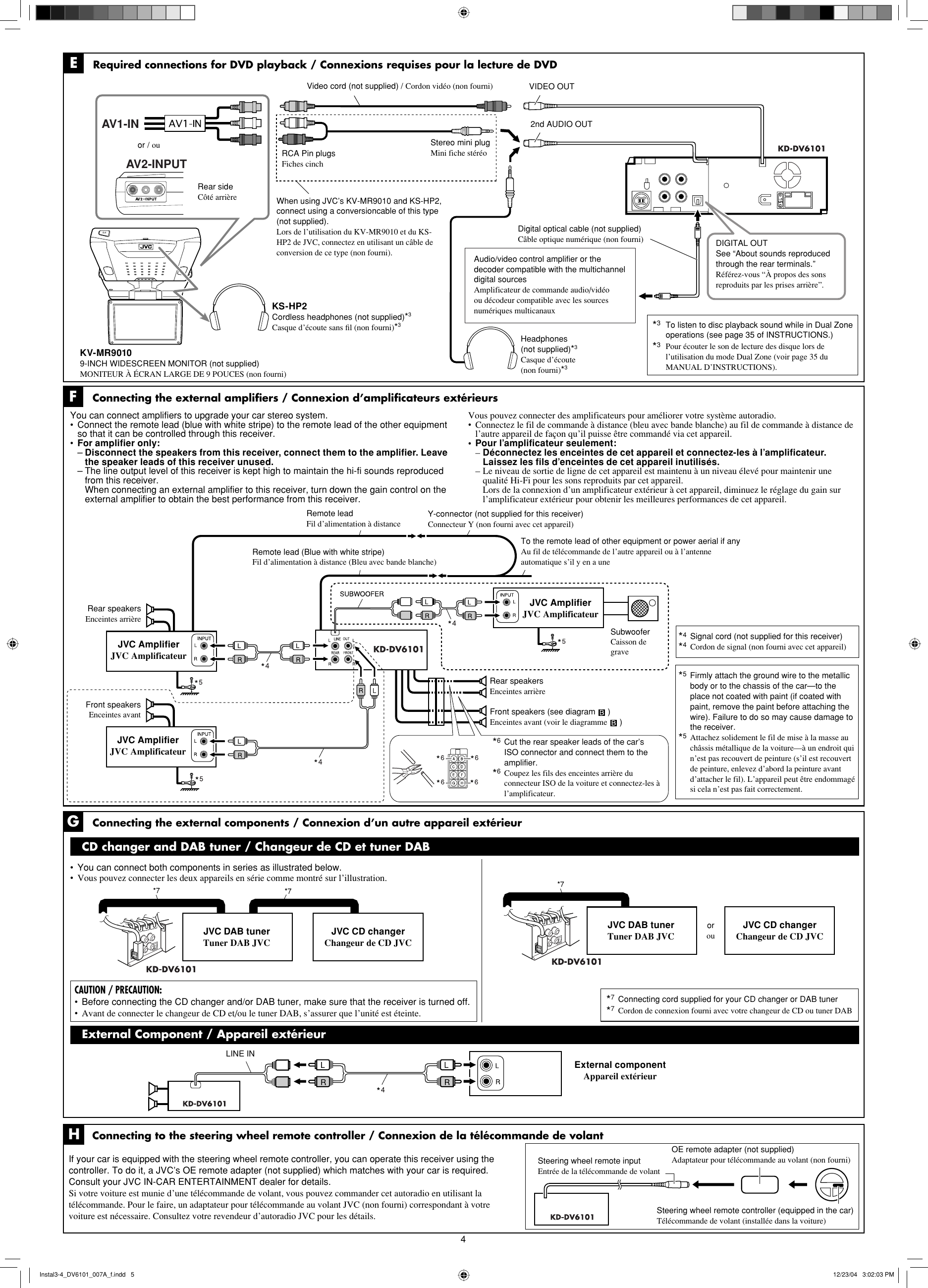 Page 4 of 4 - JVC KD-DV6101EU Instal1-2_DV6101_007A_f User Manual GET0280-007B