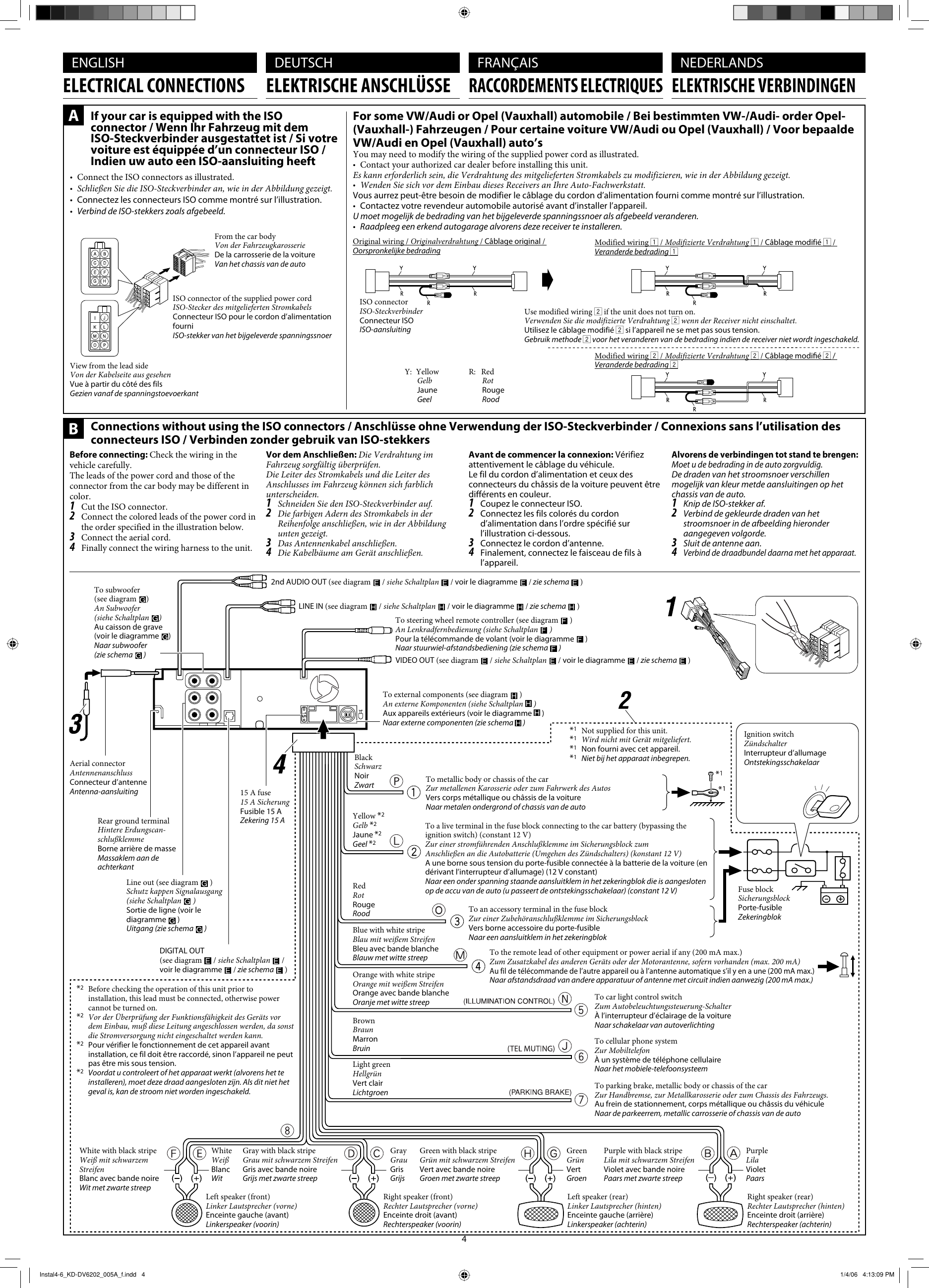 Page 4 of 6 - JVC KD-DV6201E Instal1-3_KD-DV6202_005A_f User Manual KD-DV6201E, KD-DV6202E GET0378-005A